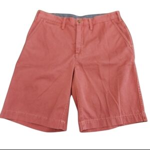 Ralph Lauren Blue Label Pink Relaxed Fit Preppy Classic Men Shorts Waist 34